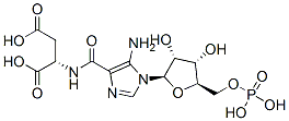 结构式 CAS# 3031-95-6, (2S)-2-[[5-氨基-1-[(2R,3R,4S,5R)-3,4-二羟基-5-(膦酰氧基甲基)四氢呋喃-2-基]咪唑-4-羰基]氨基]丁二酸