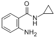 结构式 CAS# 30510-67-9, 2-氨基-N-环丙基-苯甲酰胺
