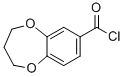 structure of CAS# 306934-86-1, 3,4-Dihydro-2H-1,5-Benzodioxepine-7-Carbonyl Chloride;2H-1,5-Benzodioxepin-7-Carbonyl Chloride, 3,4-Dihydro- (9CI);3,4-DIHYDRO-2H-1,5-BENZODIOXEPINE-7-CARBONYL CHLORIDE;3,4-Dihydro-2H-1,5-Benzodioxepin-7-Carbonyl Chloride