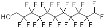结构式 CAS# 307-70-0, 1H,1H,11H-二十氟-1-十一烷醇