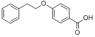 结构式 CAS# 30762-06-2, 4-(2-苯基乙氧基)苯甲酸
