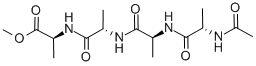 structure of CAS# 30802-29-0, Ac-Ala-Ala-Ala-Ala-Ome;AC-ALA-ALA-ALA-ALA-OME