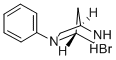 structure of CAS# 308103-51-7, (1S,4S)-(-)-2-(4-Chlorophenyl)-2,5-diazabicyclo[2.2.1]heptane hydrobromide