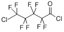structure of CAS# 3110-03-0, 5-Chlorooctafluoropentanoyl Chloride;Pentanoyl Chloride, 5-Chloro-2,2,3,3,4,4,5,5-Octafluoro-;5-Chloro-2,2,3,3,4,4,5,5-Octafluoropentanoyl Chloride;5-CHLOROPERFLUOROPENTANOYL CHLORIDE 97%