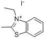 structure of CAS# 3119-93-5, 3-Ethyl-2-Methylbenzothiazolium Iodide;3-ETHYL-2-METHYLBENZOTHIAZOLIUM IODIDE 98+%;2-Methyl-3-Ethylbenzothiazole-3-Ium·Iodide;2-METHYL-3-ETHYL BENZOTHIAZOLIUM IODIDE