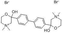 structure of CAS# 312-45-8, Hemicholinium-3;2-[4-[4-(2-Hydroxy-4,4-Dimethyl-Morpholin-4-Ium-2-Yl)Phenyl]Phenyl]-4,4-Dimethyl-Morpholin-4-Ium-2-Ol Dibromide;2-[4-[4-(2-Hydroxy-4,4-Dimethyl-2-Morpholin-4-Iumyl)Phenyl]Phenyl]-4,4-Dimethyl-2-Morpholin-4-Iumol Dibromide;Hemicholine