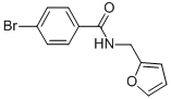 结构式 CAS# 312587-75-0, {[(4-溴苯甲酰基)氨基]甲基}呋喃