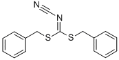 结构式 CAS# 31350-31-9, 氰基亚氨二硫代碳酸二苄酯