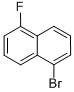 结构式 CAS# 315-56-0, 1-溴-5-氟萘