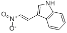 structure of CAS# 3156-51-2, 3-(2-Nitrovinyl)Indole;3-[(Z)-2-Nitrovinyl]-1H-Indole;Nsc81232;Oprea1_472612