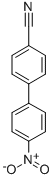 structure of CAS# 31835-63-9, 4-Cyano-4'-Nitrobiphenyl;4'-Nitro[1,1'-Biphenyl]-4-Carbonitrile;4'-Nitrobiphenyl-4-Carbonitrile;4-CYANO-4''-NITRODIPHENYL 98+%