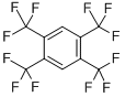 structure of CAS# 320-23-0, 1,2,4,5-Tetrakis(Trifluoromethyl)Benzene;1,2,4,5-TETRAKIS(TRIFLUOROMETHYL)BENZENE;TFB