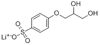 CAS#: 32014-19-0， Lithium 4-(2,3-Dihydroxypropoxy)Benzenesulfonate