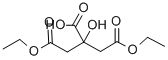 structure of CAS# 32074-56-9, Diethyl Hydrogen 2-Hydroxypropane-1,2,3-Tricarboxylate;1,2,3-Propanetricarboxylic Acid, 2-Hydroxy-, Diethyl Ester;Diethyl Hydrogen 2-Hydroxypropane-1,2,3-Tricarboxylate;Diethyl Citrate, Tech