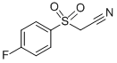 structure of CAS# 32083-66-2, (4-Fluorobenzenesulfonyl)Acetonitrile;2-(4-Fluorophenyl)Sulfonylethanenitrile;Zinc00095593;St5115717