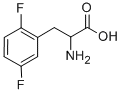 structure of CAS# 32133-38-3, 2,5-Difluoro-DL-Phenylalanine;2-Amino-3-(2,5-Difluorophenyl)Propionic Acid;2,5-Difluoro-Dl-Phenylalanine;Sbb000396