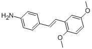 CAS#: 32180-65-7， 4-[2-(2,5-Dimethoxyphenyl)Ethenyl]Aniline