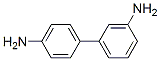 结构式 CAS# 32316-90-8, 3-(4-氨基苯基)苯胺