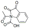 结构式 CAS# 32375-61-4, 2-(2-乙酰氨基苯基)-2-氧代乙酸
