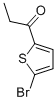 structure of CAS# 32412-39-8, 1-(5-Bromo-2-Thienyl)-1-Propanone;1-(5-Bromo-2-Thienyl)Propan-1-One;Nsc80373;Stk317650