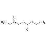 结构式 CAS# 3249-33-0, 乙基4-氧代己酸酯