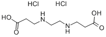 structure of CAS# 32705-91-2, Ethylenediamine-N,N'-Dipropionic Acid Dihydrochloride;3,3'-[Ethylenebis(Imino)]Bis(Propionic Acid)·Dihydrochloride;ETHYLANEDIAMINE-N,N''-DIPROPIONIC ACID, DIHYDROCHLORIDE;ETHYLENEDIAMINE-N,N'-DIPROPIONIC ACID DIHYDROCHLORIDE