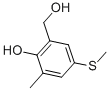 structure of CAS# 32867-65-5, 4-(Methylthio)-6-(Hydroxymethyl)-o-Cresol;2-(Hydroxymethyl)-6-Methyl-4-Methylsulfanyl-Phenol;2-(Hydroxymethyl)-6-Methyl-4-(Methylthio)Phenol;2-Methyl-6-Methylol-4-(Methylthio)Phenol