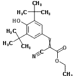 CAS#: 3293-92-3， Ethyl 2-Cyano-3-[4-Hydroxy-3,5-Bis(2-Methyl-2-Propanyl)Phenyl]Acrylate