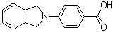 结构式 CAS# 329715-35-7, 4-(1,3-二氢-2H-异吲哚-2-基)苯甲酸