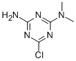 structure of CAS# 32998-04-2, 6-Chloro-N,N-Dimethyl-1,3,5-Triazine-2,4-Diamine;(4-Amino-6-Chloro-S-Triazin-2-Yl)-Dimethyl-Amine;Nsc13914