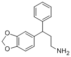 structure of CAS# 330833-79-9, 3-Benzo[1,3]Dioxol-5-Yl-3-Phenyl-Propylamine;[(3R)-3-(1,3-Benzodioxol-5-Yl)-3-Phenyl-Propyl]Ammonium;[(3R)-3-(1,3-Benzodioxol-5-Yl)-3-Phenylpropyl]Ammonium;[(3R)-3-(1,3-Benzodioxol-5-Yl)-3-Phenyl-Propyl]Azanium
