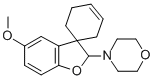 CAS#: 33112-29-7， 4-Methyl-2-Morpholin-4-Ylspiro[2H-1-Benzofuran-3,4'-Cyclohexene]-5-Ol