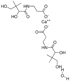 structure of CAS# 331748-07-3, D-Pantothenic Acid Calcium Salt Hydrate;D-Pantothenic Acid Calcium Salt Hydrate;Calcium D-Pantothenate Hydrate