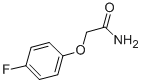 structure of CAS# 332-50-3, 2-(4-Fluorophenoxy)Acetamide;2-(4-Fluorophenoxy)Ethanamide;Nsc190773