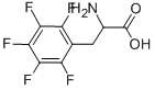 结构式 CAS# 3321-96-8, 2-氨基-3-五氟苯基-丙酸