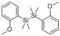 结构式 CAS# 332343-84-7, 二(2-甲氧基苯基)-1,1,2,2-四甲基二硅烷