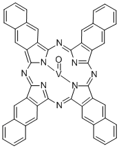 结构式 CAS# 33273-15-3, 2,3-萘酞菁氧钒