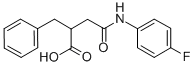 结构式 CAS# 332849-44-2, (2S)-4-[(4-氟苯基)氨基]-4-氧代-2-(苯基甲基)丁酸