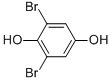 CAS#: 3333-25-3， 2,6-Dibromobenzene-1,4-Diol