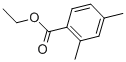 structure of CAS# 33499-42-2, Ethyl 2,4-Dimethylbenzoate;2,4-Dimethylbenzoic Acid Ethyl Ester;St5407870