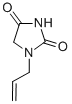 structure of CAS# 3366-93-6, 1-Allylhydantoin;1-ALLYLHYDANTOIN 98+%;1-Allylhydantoine;1-ALLYLHYDANTOIN