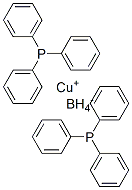 结构式 CAS# 34010-85-0, 二(三苯基膦)铜(I)硼氢化物