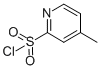 structure of CAS# 341008-95-5, 4-Methyl-2-Pyridinesulfonylchloride;2-Pyridinesulfonyl Chloride, 4-Methyl-;4-METHYL-PYRIDINE-2-SULFONYL CHLORIDE