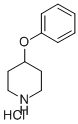 结构式 CAS# 3413-27-2, 4-苯氧基哌啶盐酸盐