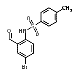 CAS#: 34159-05-2， N-(4-Bromo-2-Formylphenyl)-4-Methylbenzenesulfonamide