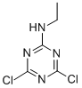 structure of CAS# 3440-19-5, 4,6-Dichloro-N-Ethyl-1,3,5-Triazin-2-Amine;(4,6-Dichloro-S-Triazin-2-Yl)-Ethyl-Amine;S-Triazine, 2,4-Dichloro-6-(Ethylamino)-;1,3,5-Triazin-2-Amine, 4,6-Dichloro-N-Ethyl-