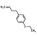 结构式 CAS# 344408-46-4, 1-(3-丁烯-1-基)-4-乙氧基苯