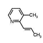 CAS#: 344902-34-7， 3-Methyl-2-[(E)-Prop-1-Enyl]Pyridine