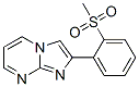 CAS#: 3458-53-5， 2-(2-Methylsulfonylphenyl)Imidazo[1,2-a]Pyrimidine