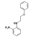 结构式 CAS# 346662-82-6, N-(2-苯氧基乙基)-1,2-苯二胺
